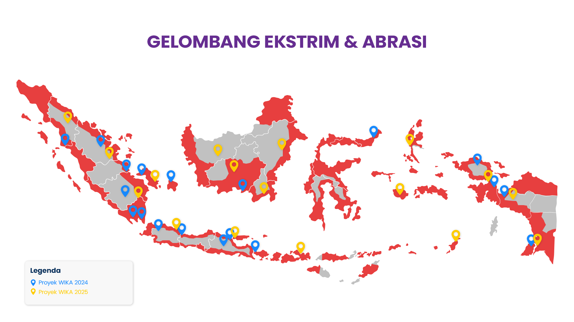 Peta Risiko Gelombang Ekstrim & Abrasi